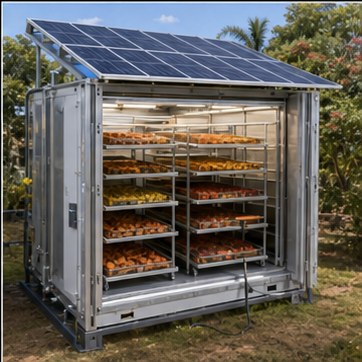 Solar-assisted green dryer concept