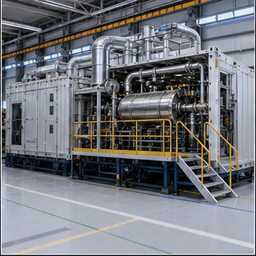 Waste-to-energy modular processing concept