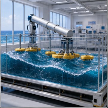 Wave and ocean power modular energy concept