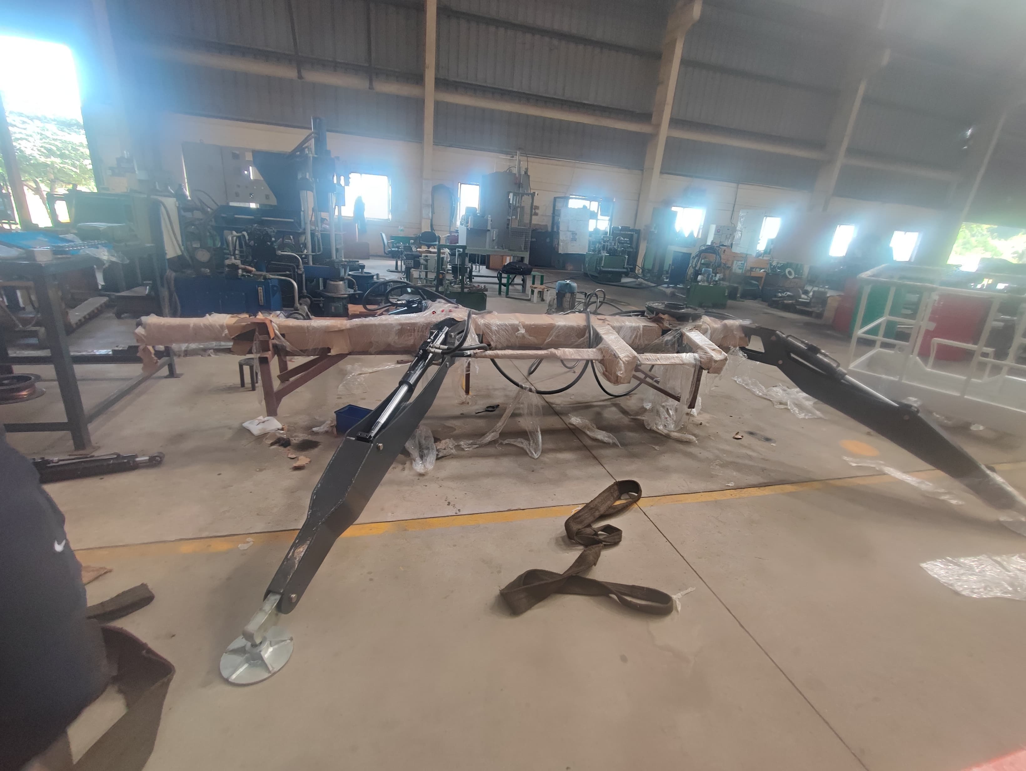 SKYDNE production floor evidence